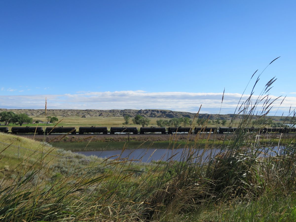Buffalo jump area