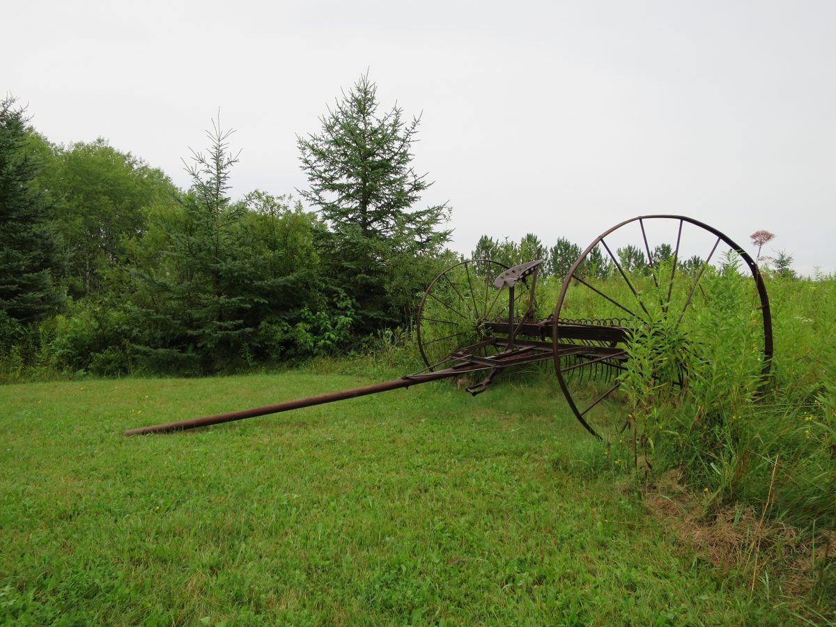Old farm equipment