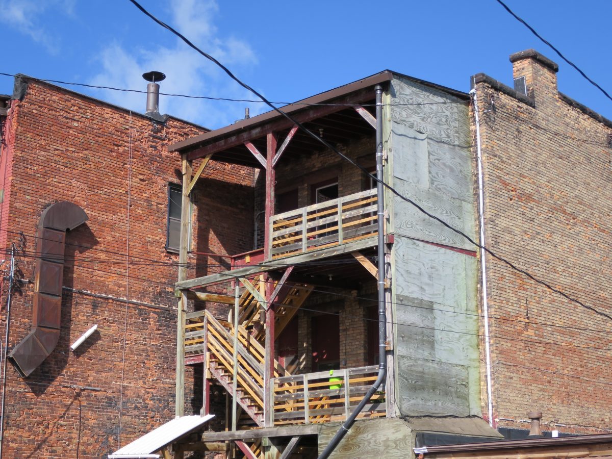 The alley